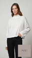 Velvet Stacey Mock Neck Shirt