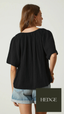 Velvet Sadie Cotton Gauze Blouse