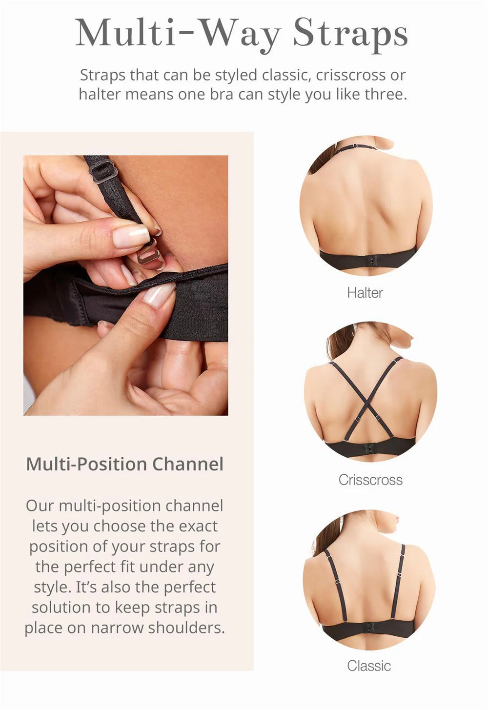 Montelle Allure Light Push-Up Plunge Bra