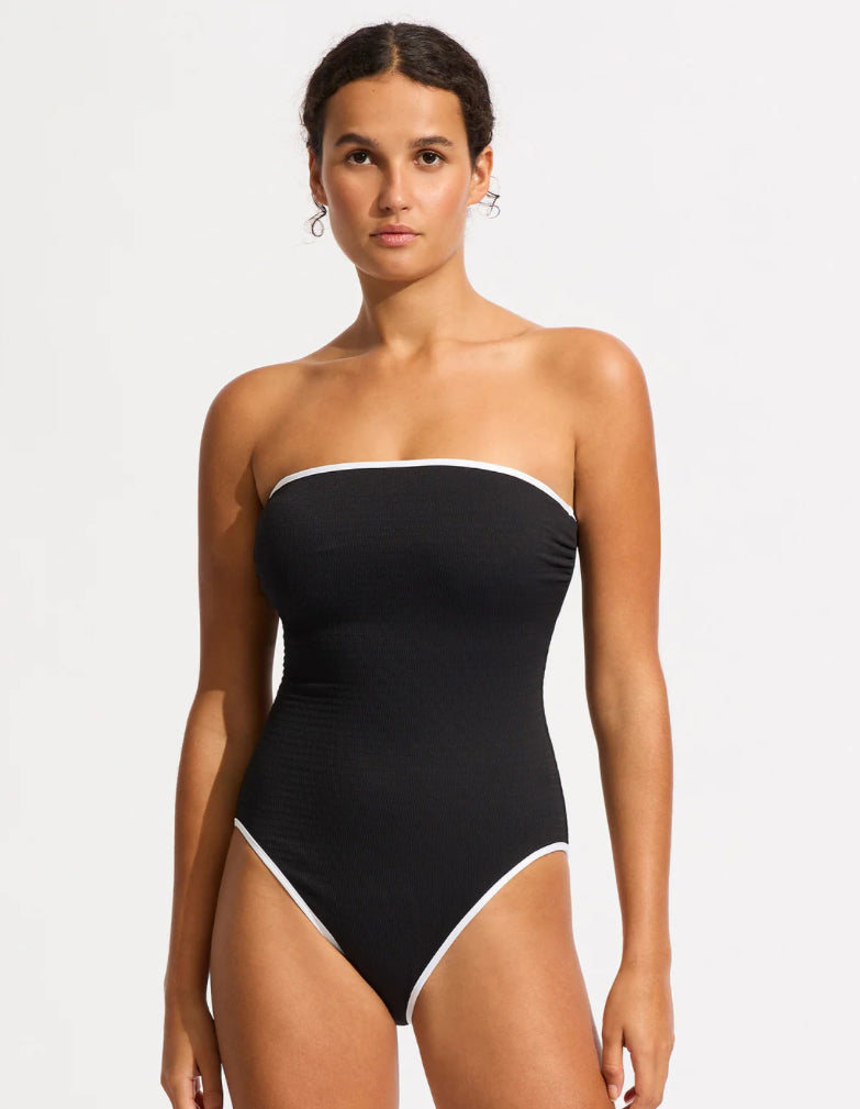 Seafolly Beach Bound DD Bandeau Swimsuit