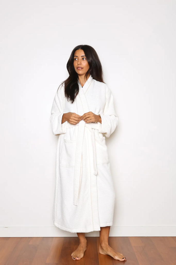 Tofino Towel The Arnet Ribbed Terry Robe