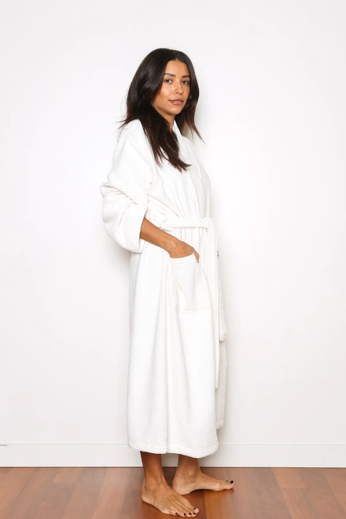 Tofino Towel The Arnet Ribbed Terry Robe