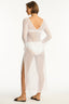 Sea Level Surf Mesh Long Dress
