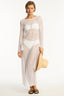 Sea Level Surf Mesh Long Dress