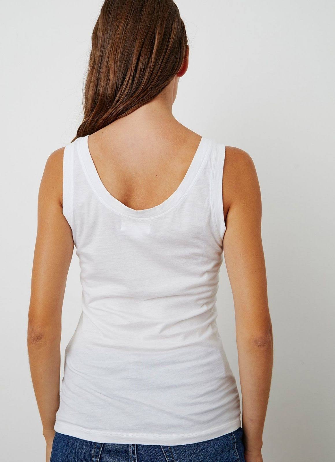 Velvet Mossy Gauzy Whisper Scoopneck Tank