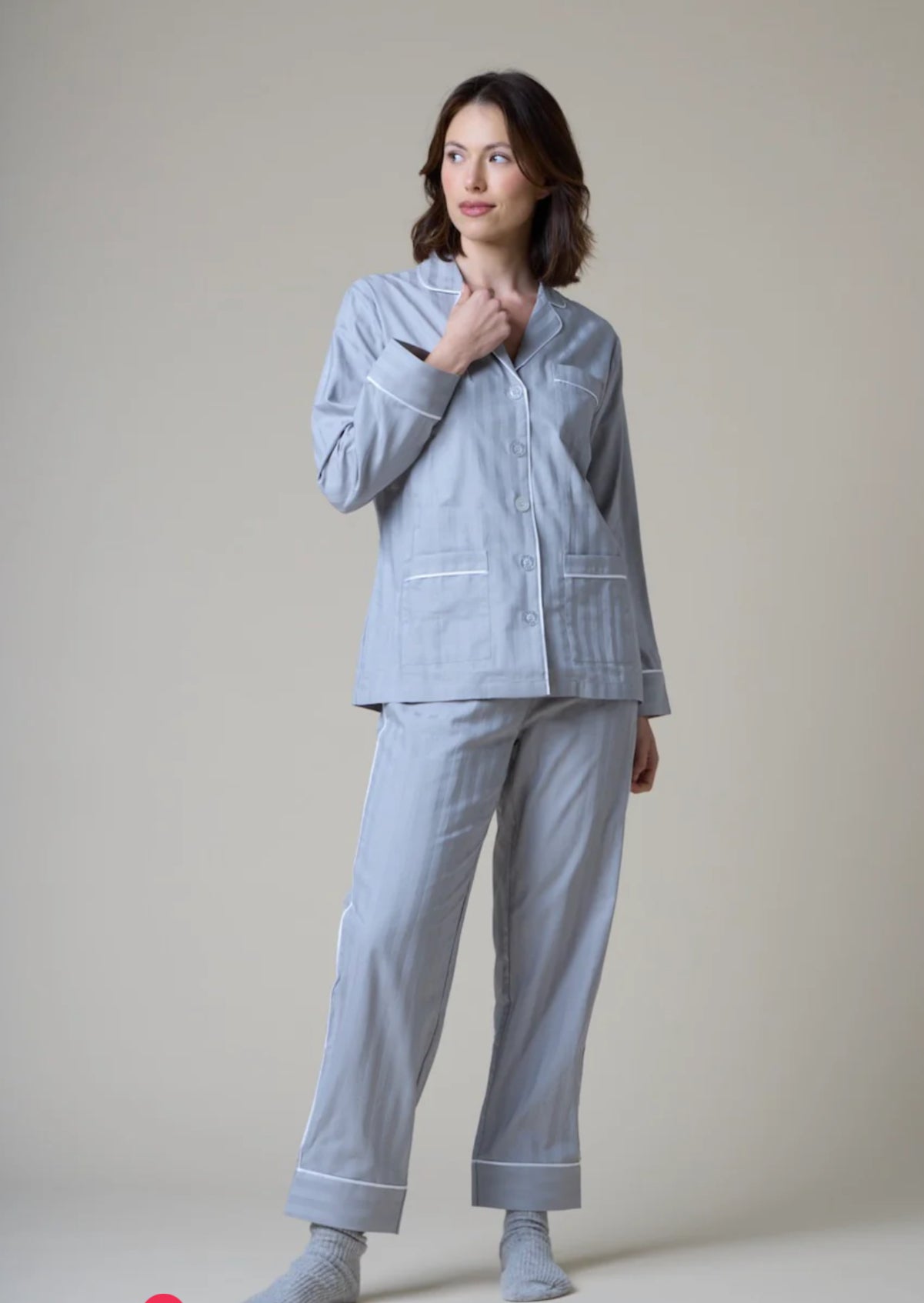 KIP Premium Cotton Long PJ Set