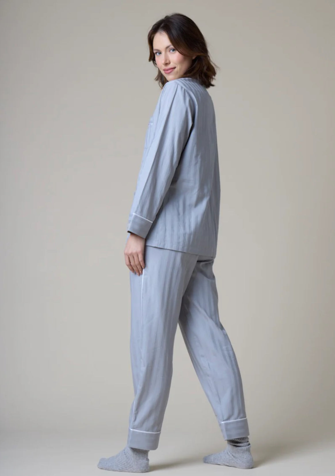 KIP Premium Cotton Long PJ Set