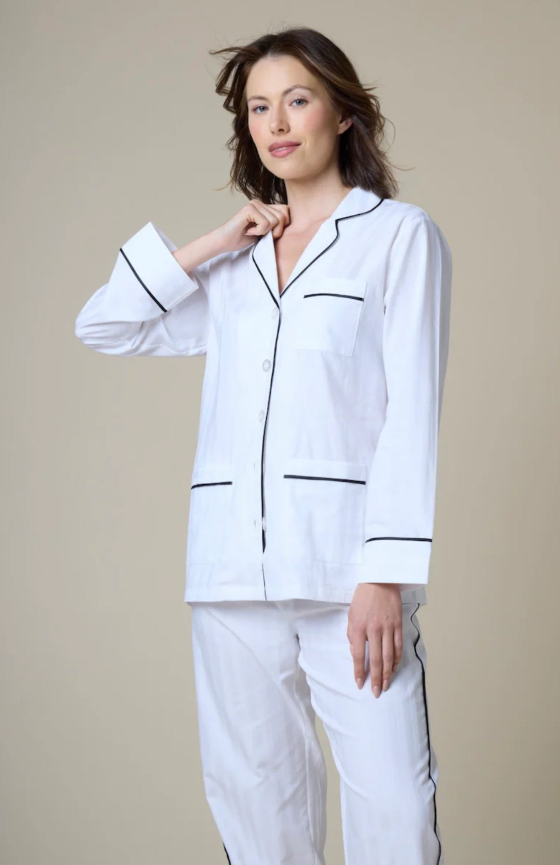 KIP Premium Cotton Long PJ Set