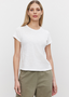 Velvet Originals Marie Crew Neck Cropped T-Shirt
