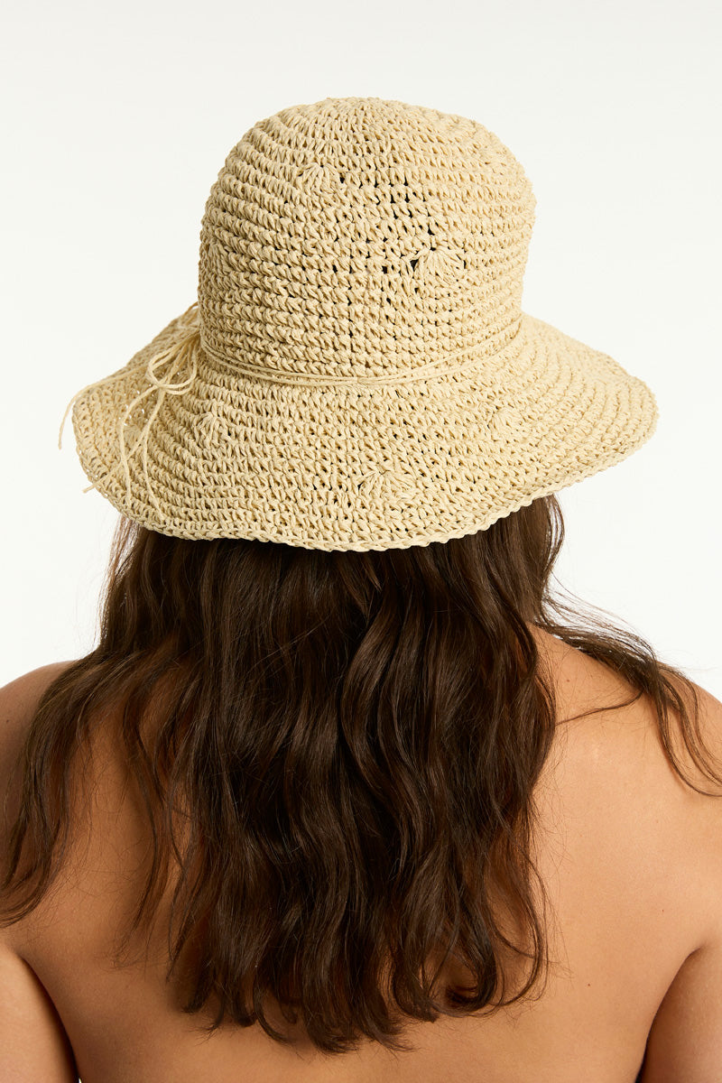 Sea Level Natural Bucket Hat