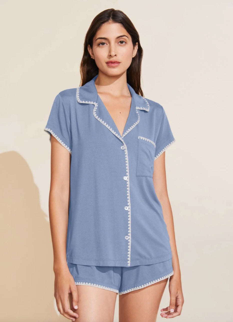 Eberjey Frida Shortie PJ Set