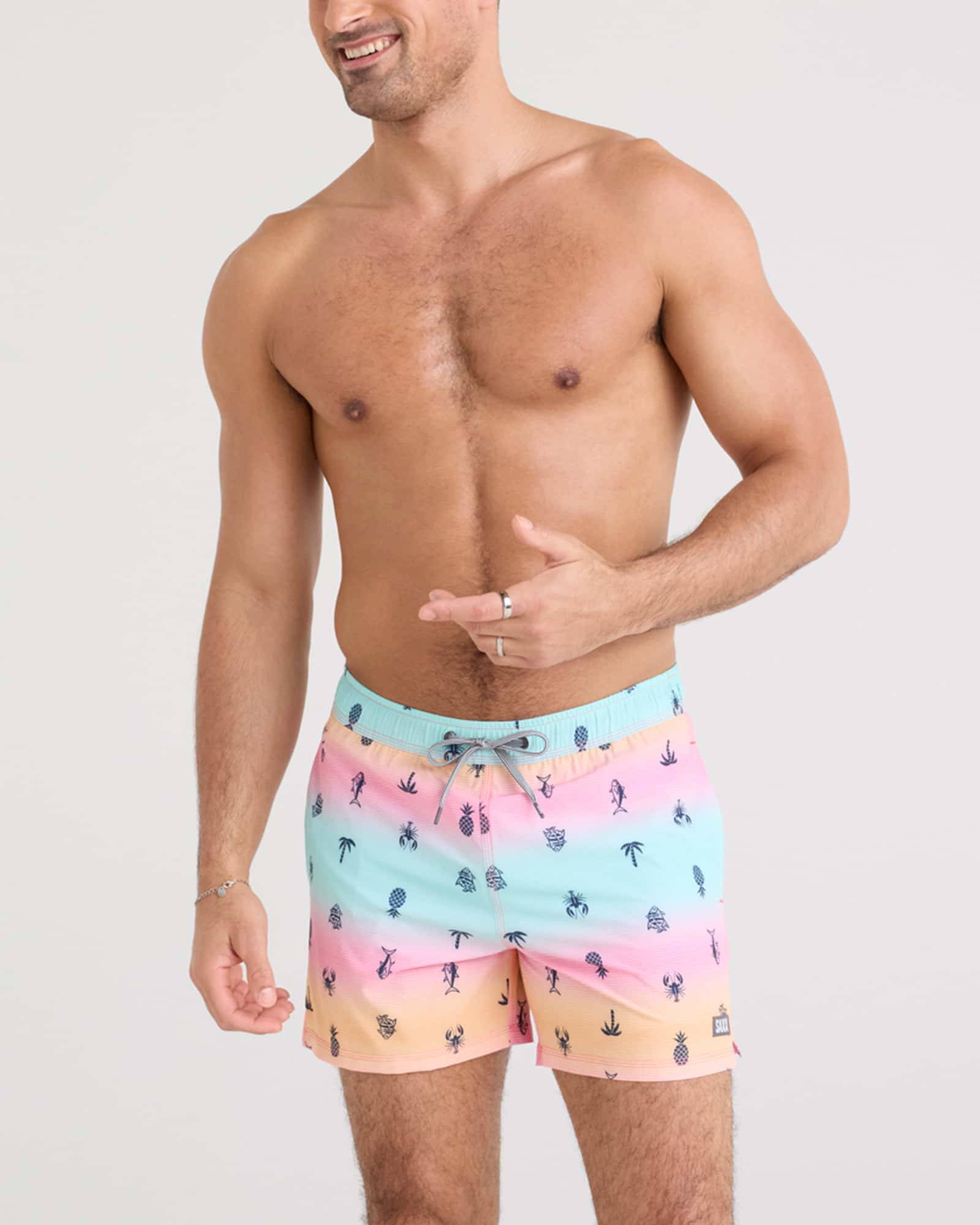 Saxx Oh Buoy 5" Swim Trunks