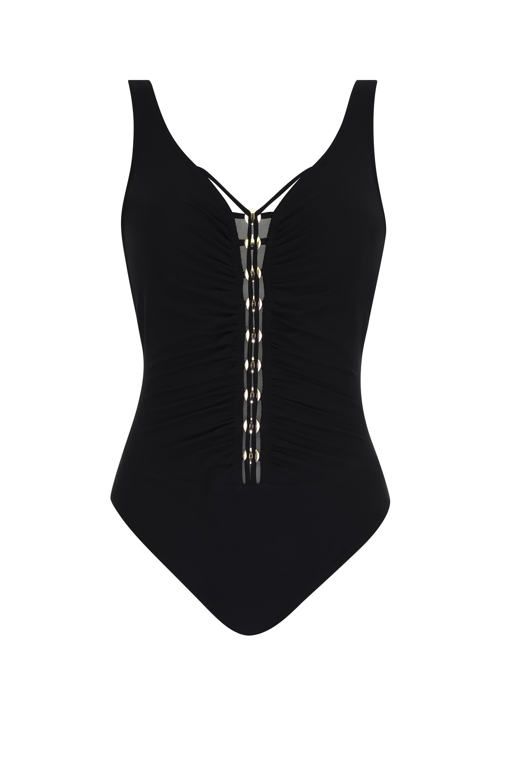 Sunflair Gold Embelished Swimsuit