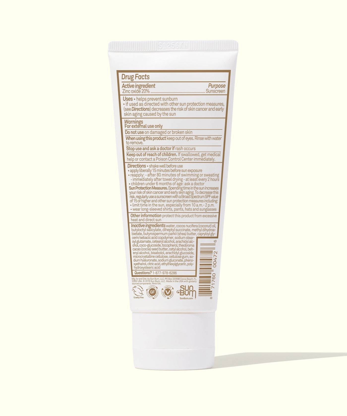 Sun Bum Mineral SPF50 Sunscreen
