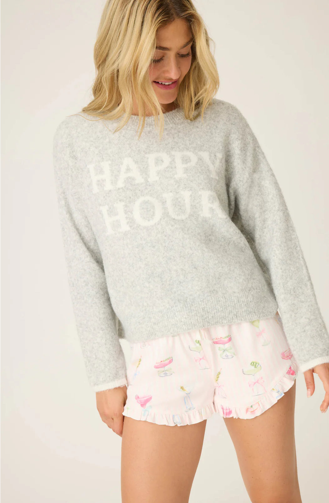 PJ Salvage Happy Hour Snuggle Sweater