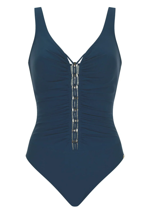 Sunflair Gold Embelished Swimsuit