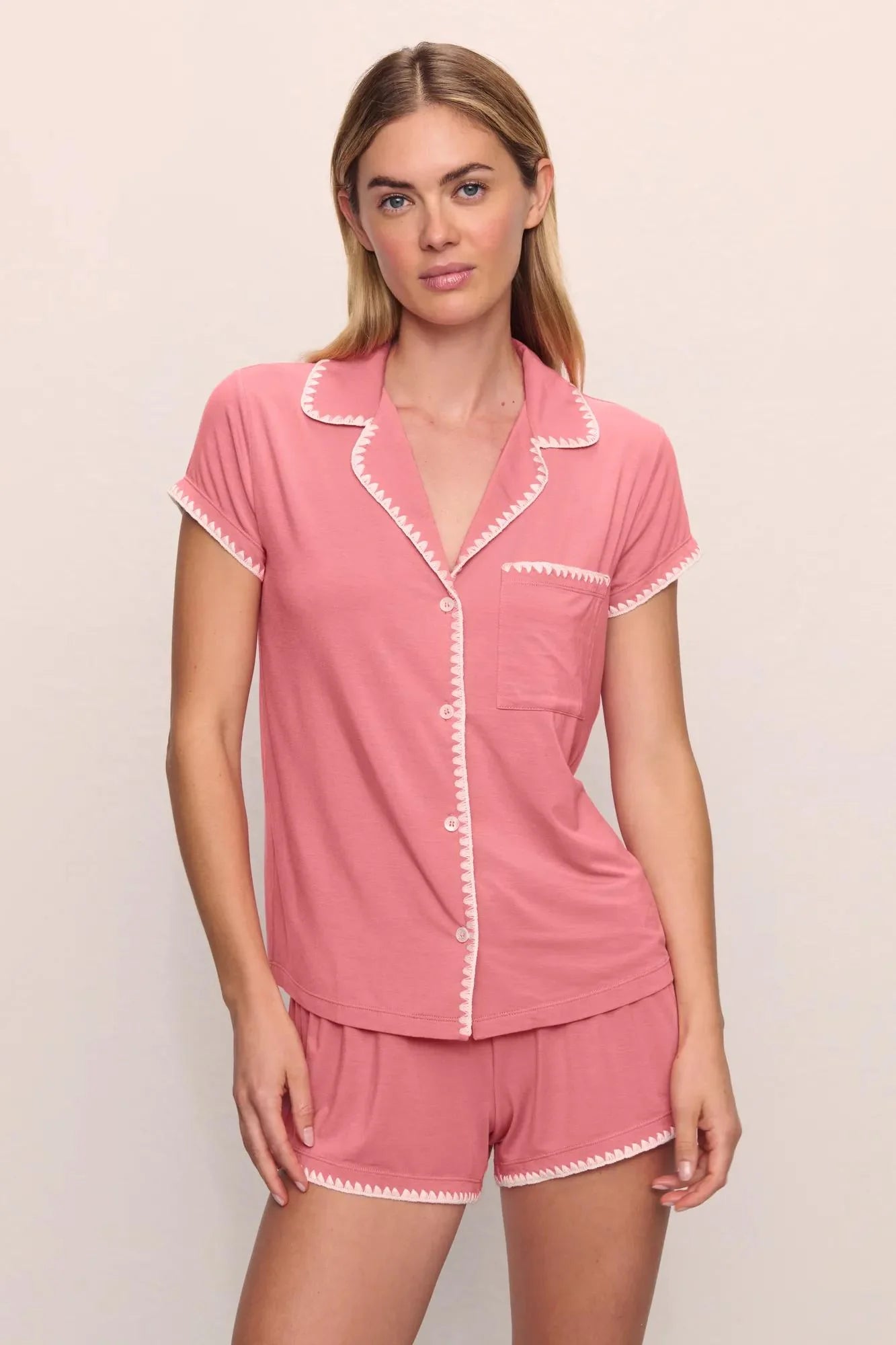 Eberjey Frida Shortie PJ Set