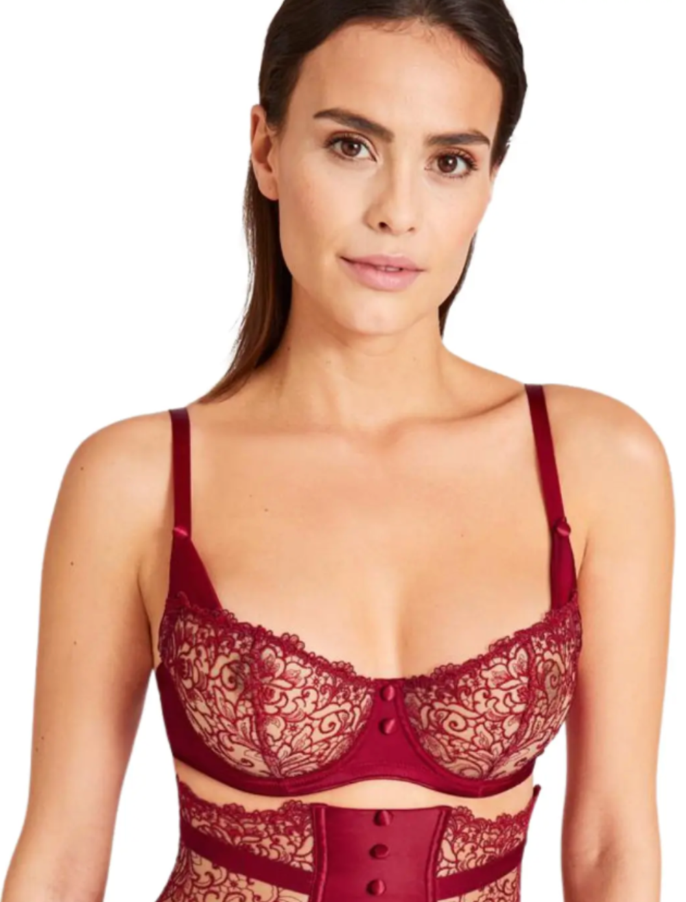 Aubade Miss Karl Wire Balonette Lace Bra UCF14