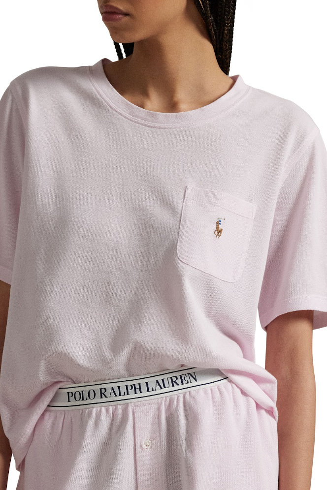 Ralph Lauren Knit Oxford Short PJ Set