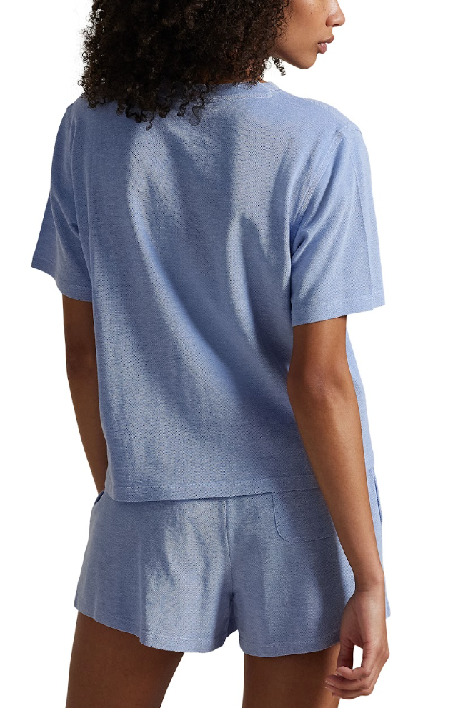 Ralph Lauren Knit Oxford Short PJ Set