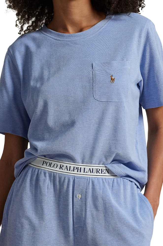 Ralph Lauren Knit Oxford Short PJ Set