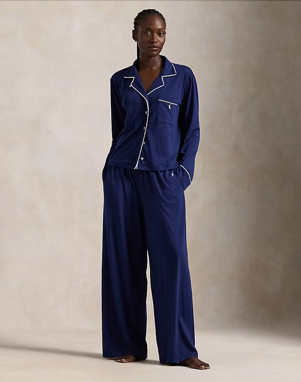 Ralph Lauren Polo Essentials Long PJ Set