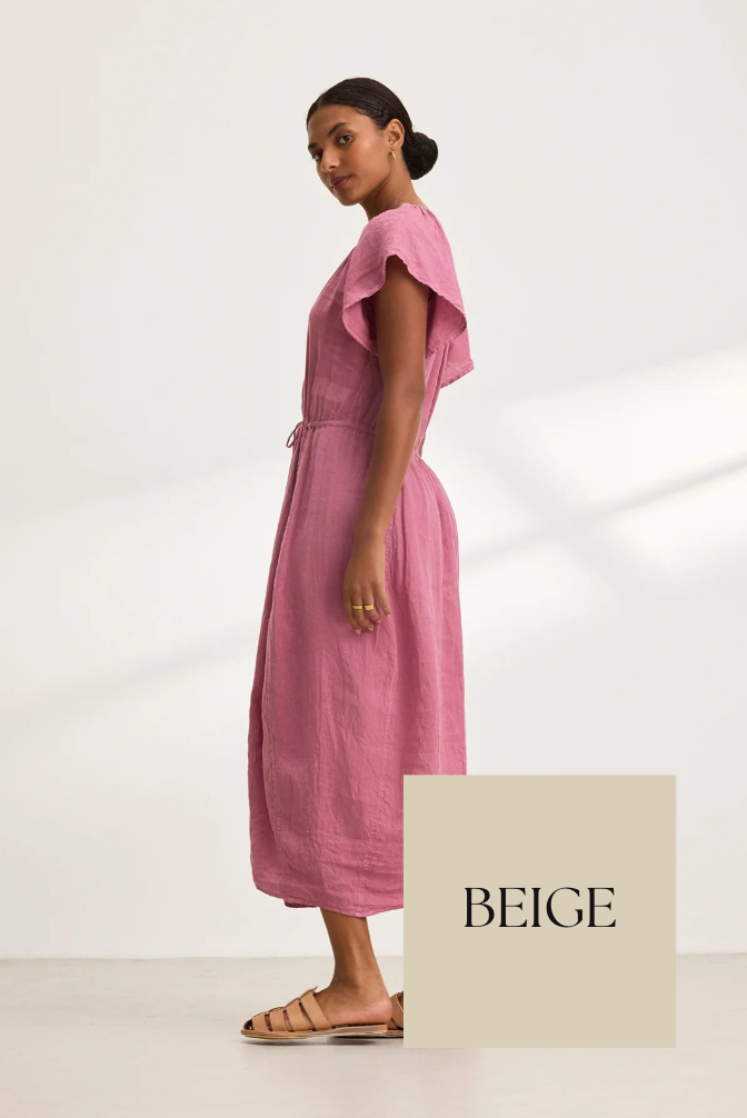 Velvet Bali Woven Linen Dress