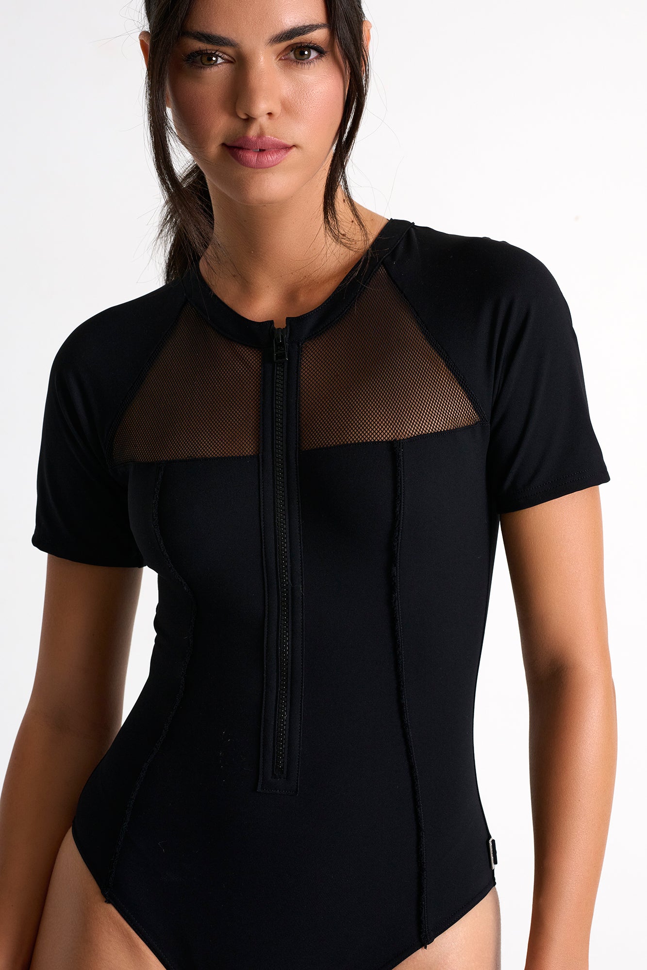 Shan Zipper Swimsuit