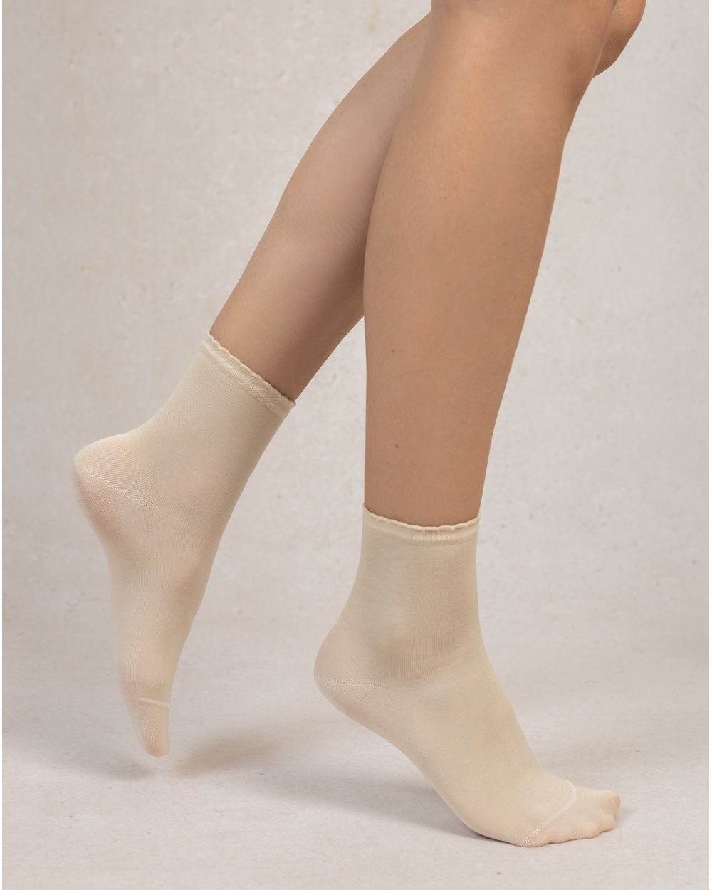 Bleu Foret Cotton Socks