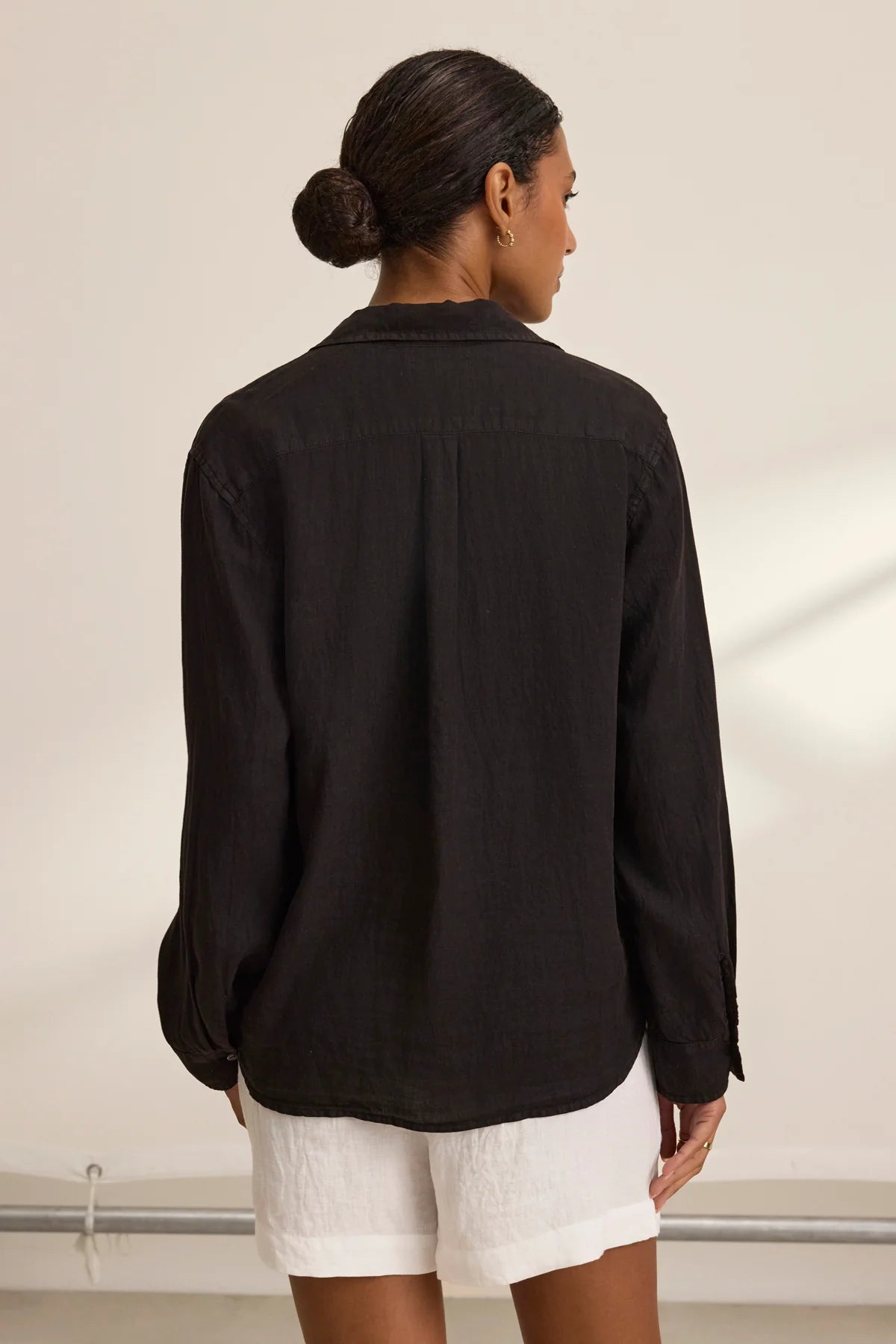 Velvet x Cleo Wade Linen Button Down