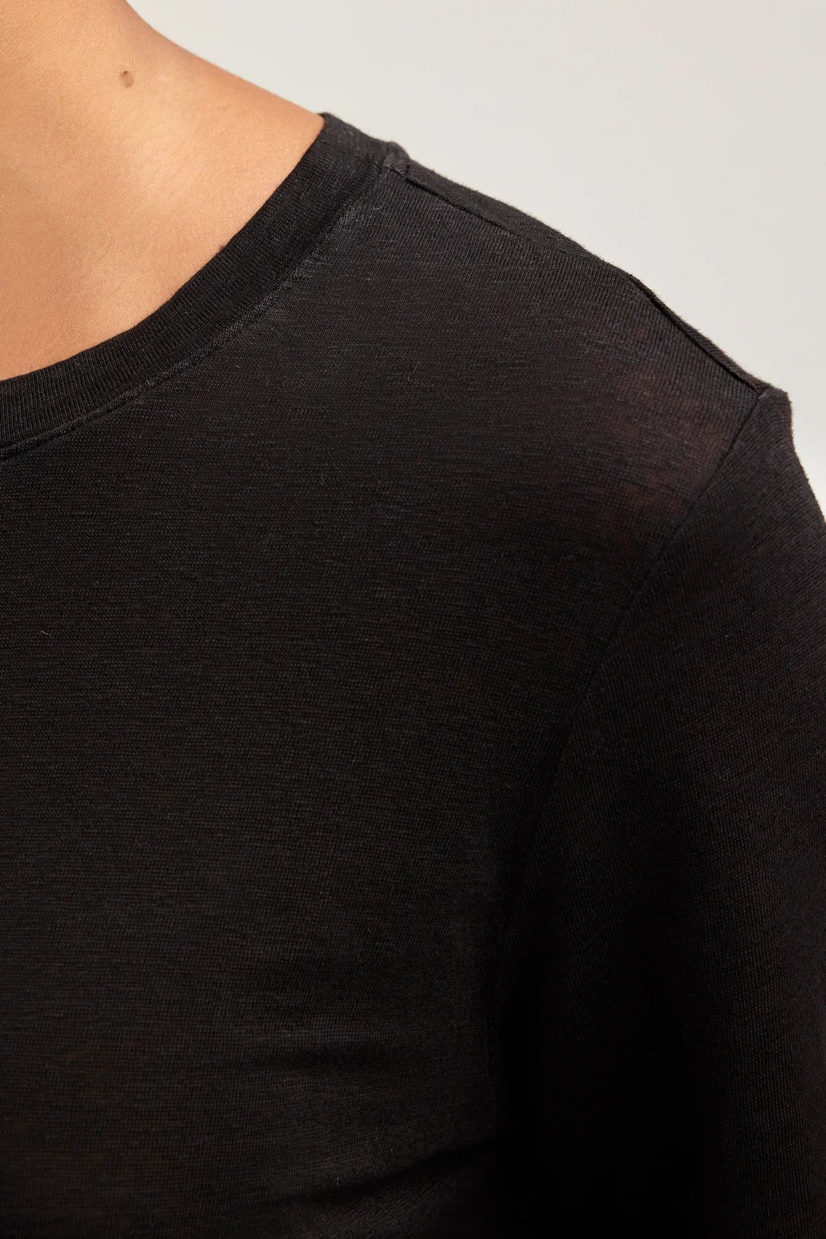 Velvet x Cleo Wade Linen Knit Tee