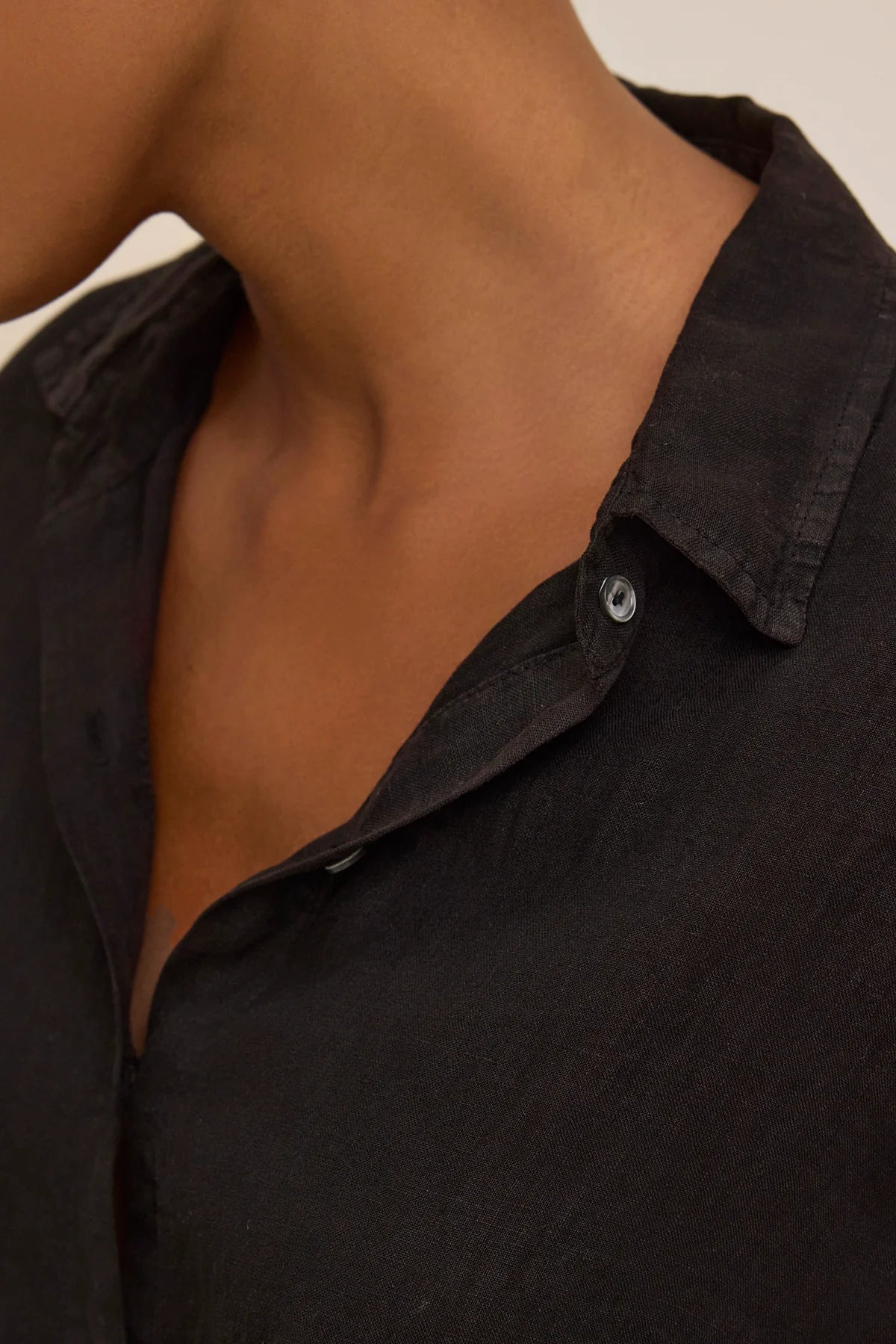 Velvet x Cleo Wade Linen Button Down