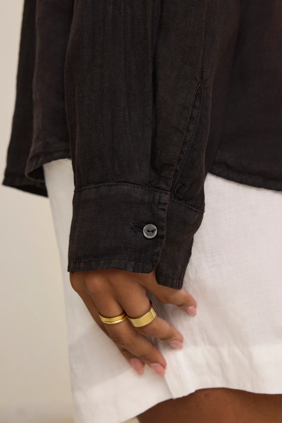 Velvet x Cleo Wade Linen Button Down