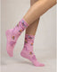Bleu Foret Butterfly Socks
