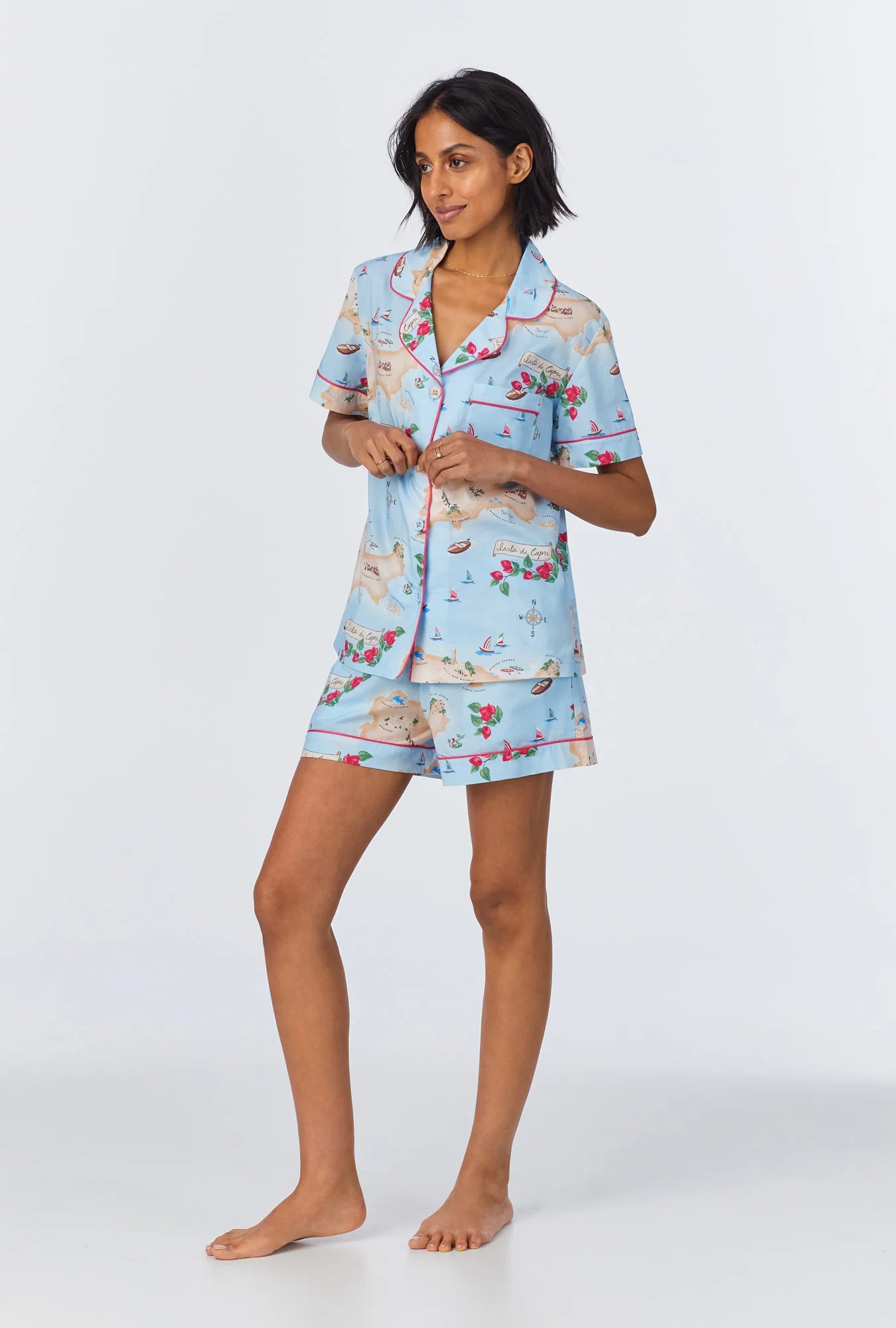 Bedhead 100% Cotton Poplin Short Set