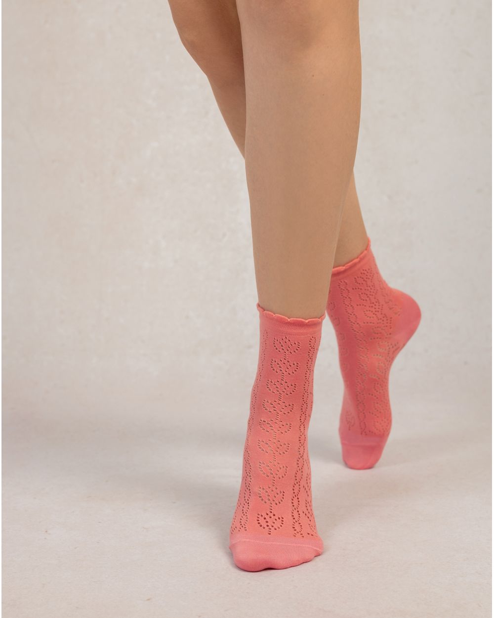 Bleu Foret Open Work Spikes