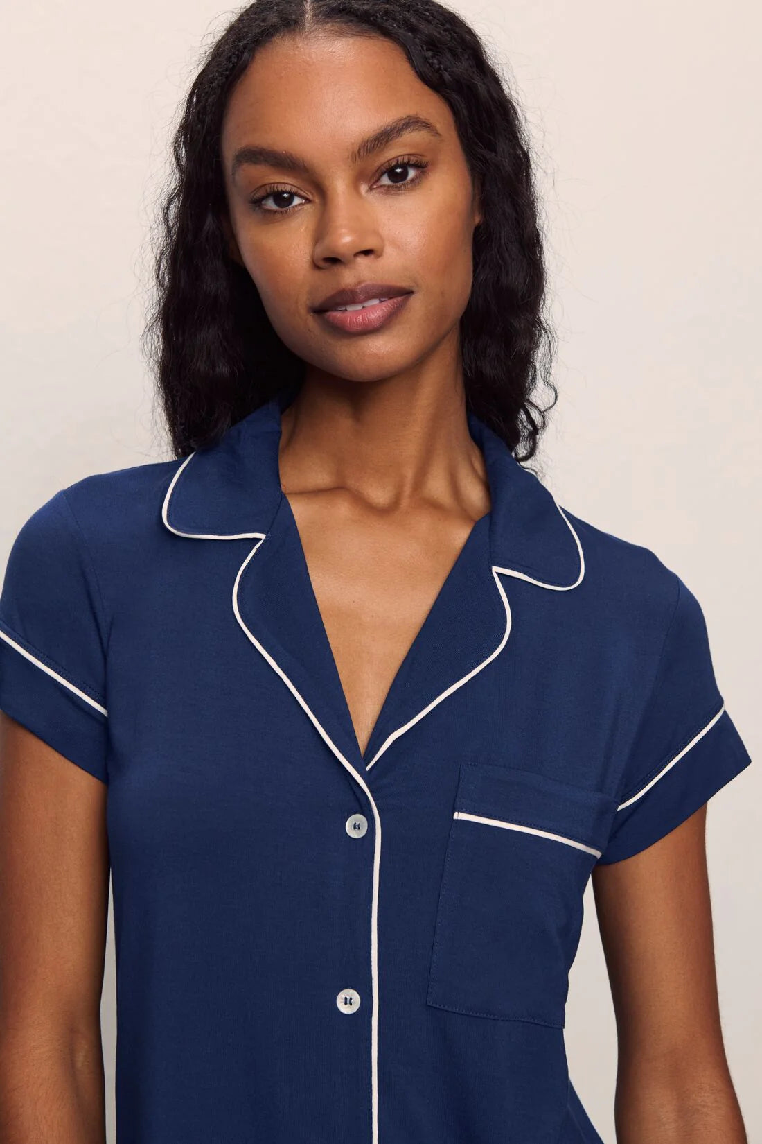 Eberjey Cropped PJ Set