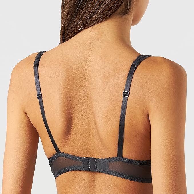 Aubade A L'Amour Half Cup Bra Charcoal