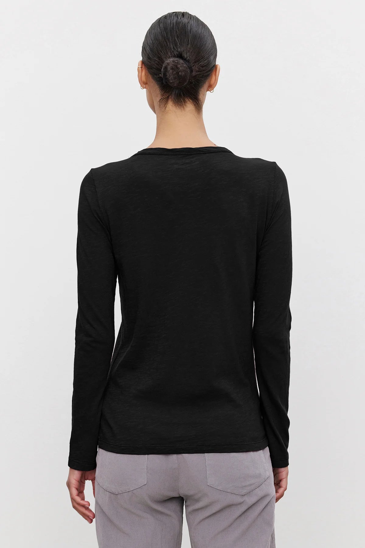 Velvet Originals Lizzie Crew Neck Long Sleeve Shirt