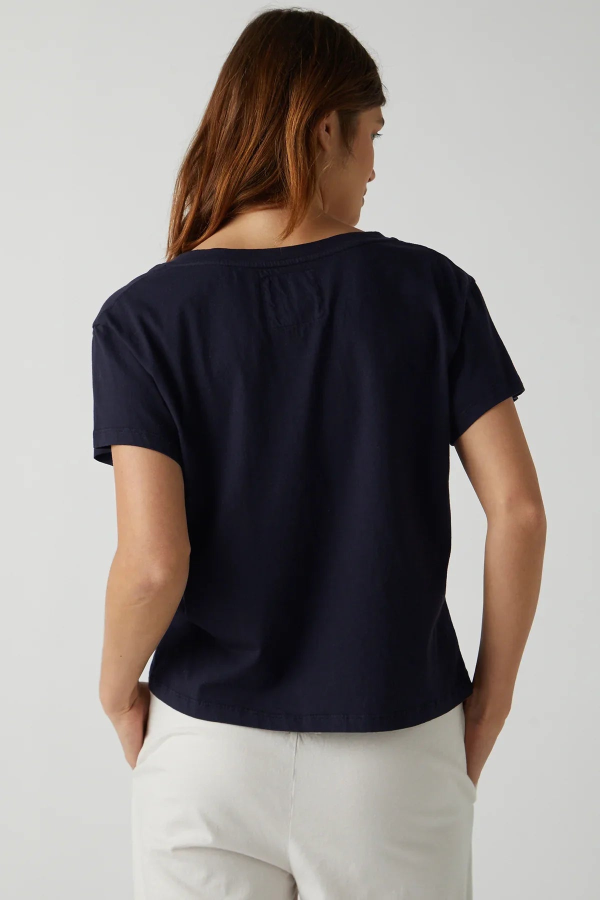 Velvet Venice Organic Jersey V Neck T-Shirt