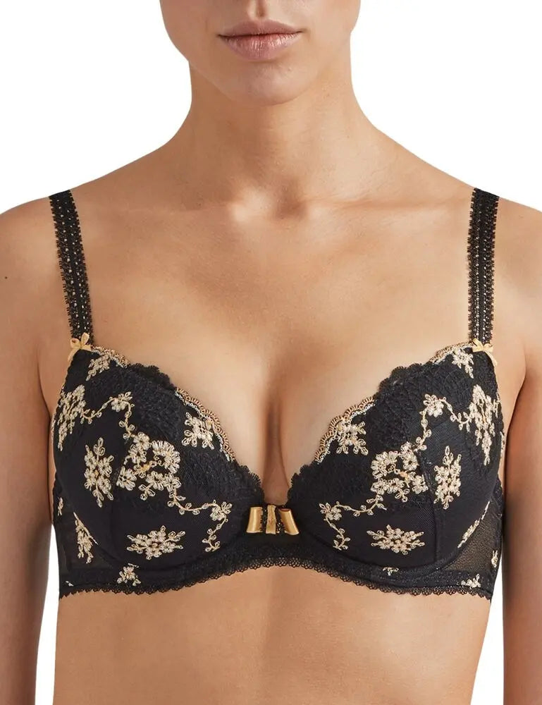 Aubade La Belle Galante Plunge Push Up Bra