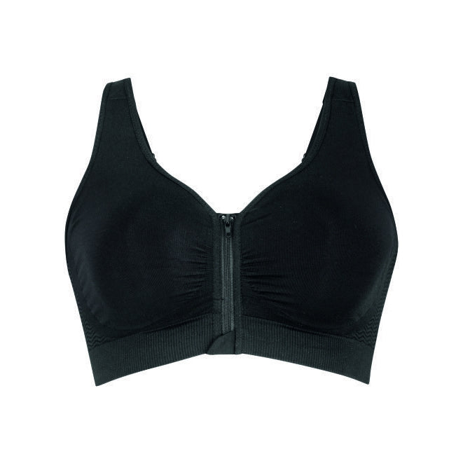 Anita Lynn Zip Front Wireless Bra