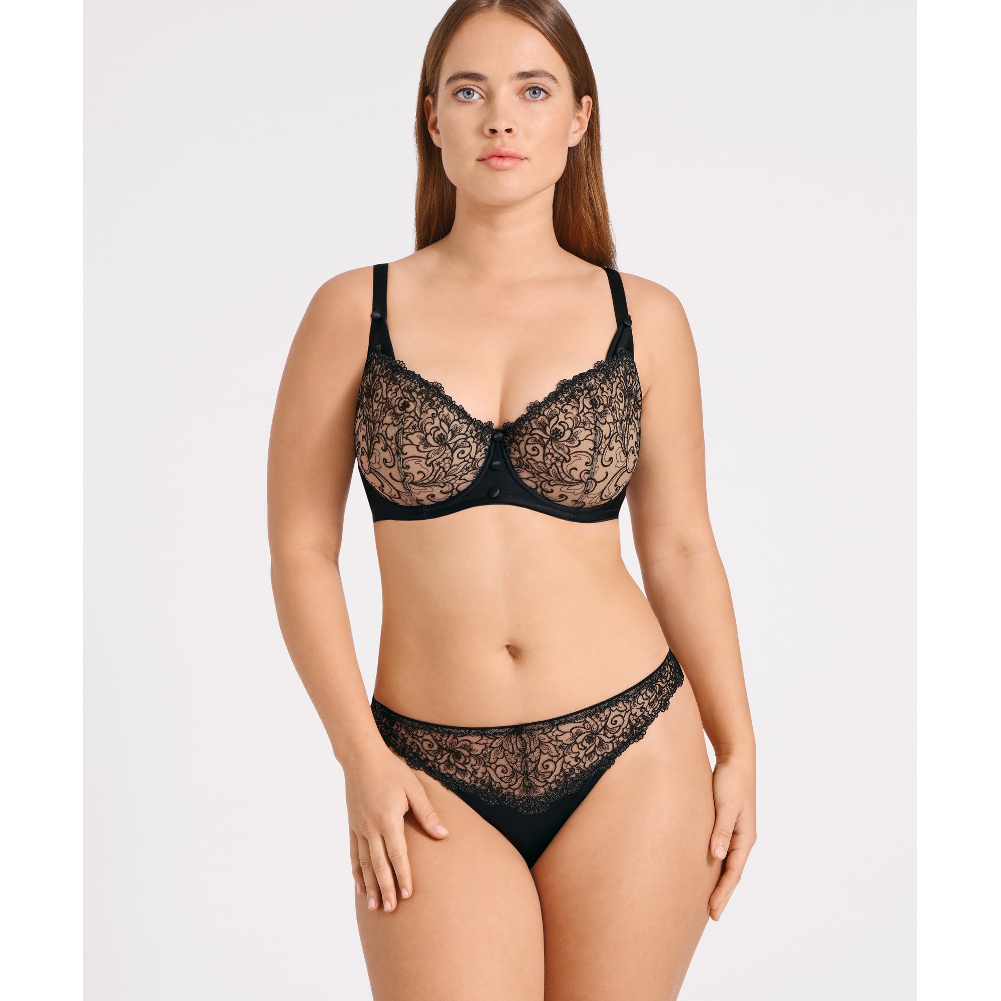 Aubade Miss Karl Wire Balonette Lace Bra UCF14
