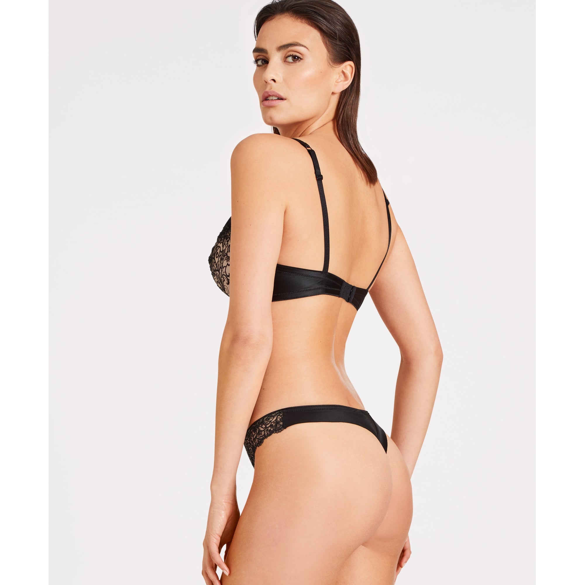 Aubade Miss Karl Wire Balonette Lace Bra UCF14