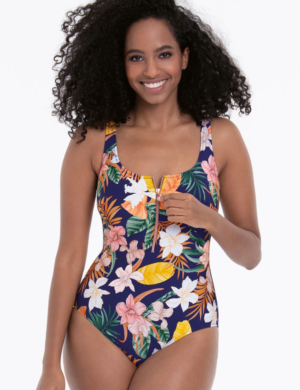Anita Elouise Zipper Swimsuit - Sale