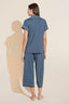 Eberjey Cropped PJ Set