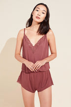Eberjey Rosewood Rosalia Romper