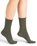 Bleu Foret Fine Wool Socks
