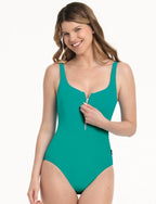 Anita Elouise Zipper Swimsuit