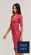 Velvet Emilia Gauzy Whisper V Neck Dress